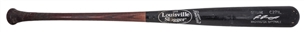 2011 Ivan Pudge Rodriguez Game Used & Photo Matched Louisville Slugger C271L Model Bat (PSA/DNA GU 10)